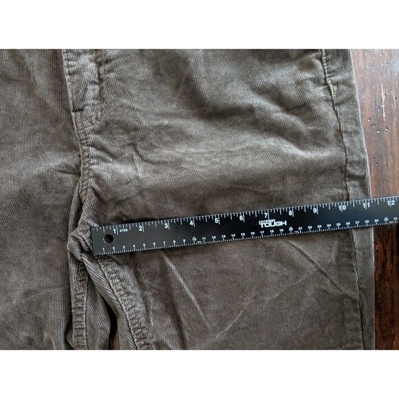 GAP Denim Pants Women’s 33/16L Baby Boot Corduroy Mid Rise - Picture 9 of 14